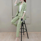 Premium Wool Blend 3 Piece Blazer Suit Set Elite Collection Edition
