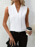 Silk Sleeveless Top Limited Edition Collection