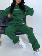 Womens Hoodie And Jogger Set Luxe Cotton Collection Exclusive