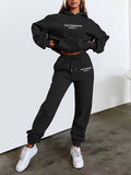 Womens Hoodie And Jogger Set Luxe Cotton Collection Exclusive