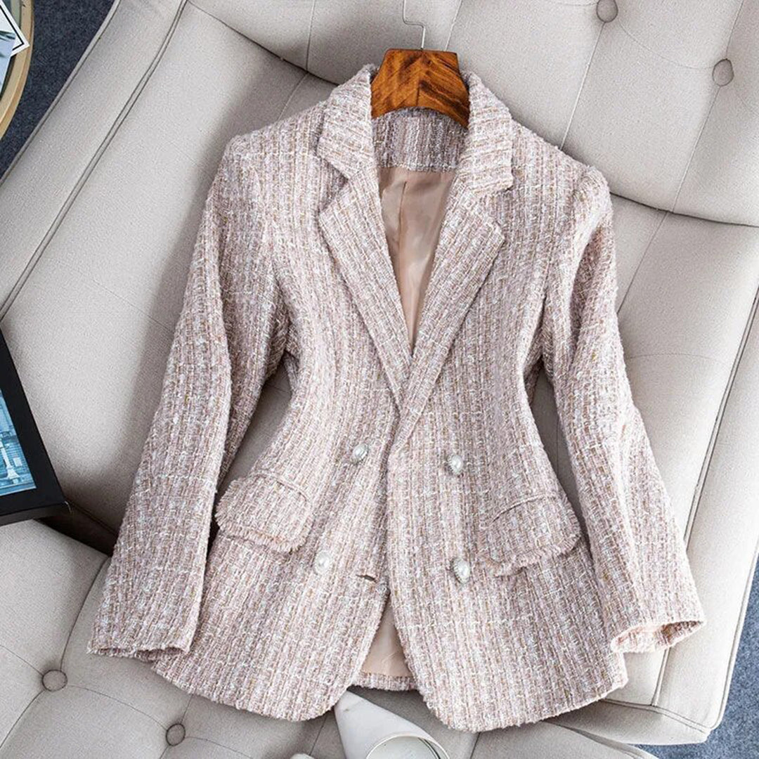 Plaid Wool Blazer For Women From Heritage Collection Limited