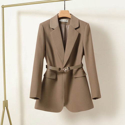 Belted Blazer for Women Wool Luxe Collection Limited Edition