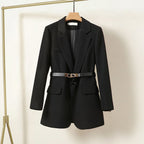 Belted Blazer for Women Wool Luxe Collection Limited Edition
