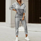 Women's Zip Hoodie And Joggers Set Luxe Knit Collection Limited Edition