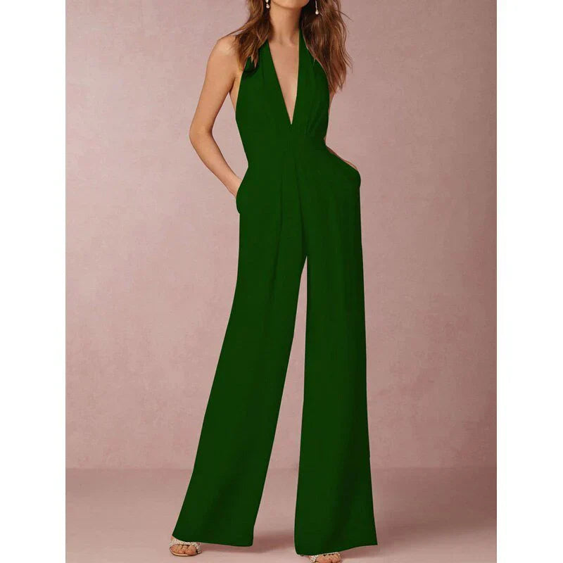 Edna Sleeveless Jumpsuit Crepe Luxe Collection Limited Edition