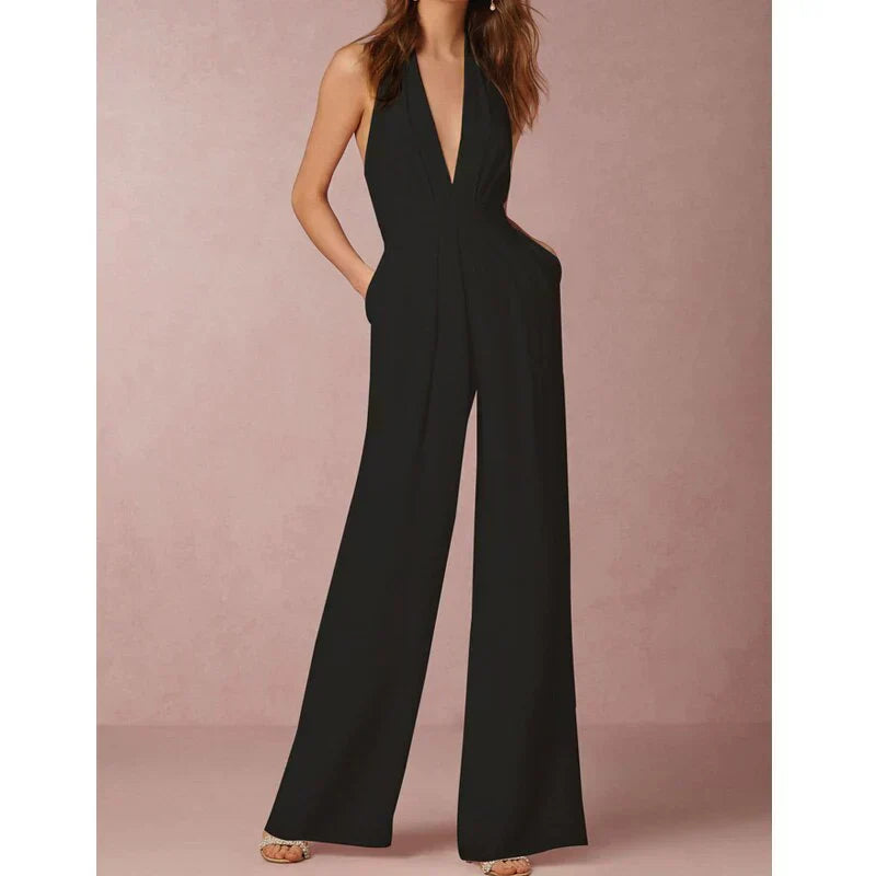 Edna Sleeveless Jumpsuit Crepe Luxe Collection Limited Edition