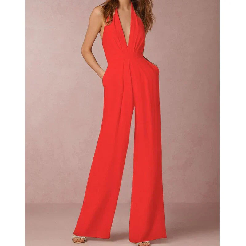 Edna Sleeveless Jumpsuit Crepe Luxe Collection Limited Edition