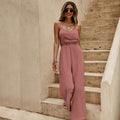 Olivia Pink Jumpsuit Crepe Luxe Collection Limited Edition Exclusive