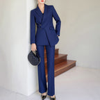 Premier Wool Blazer and Trousers Set for Women