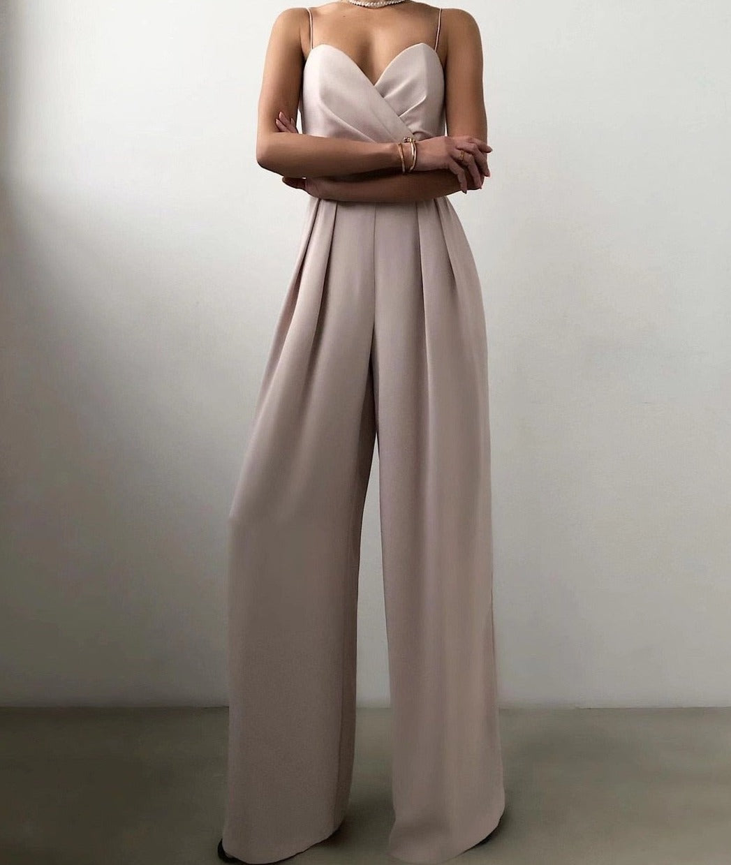 Winnie Jumpsuit Luxe Linen Collection Exclusive Edition For Summer