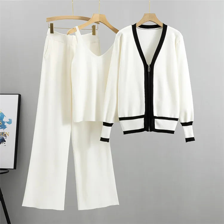 Womens Elegant Silk 3 Piece Set Luxe Collection Limited Edition