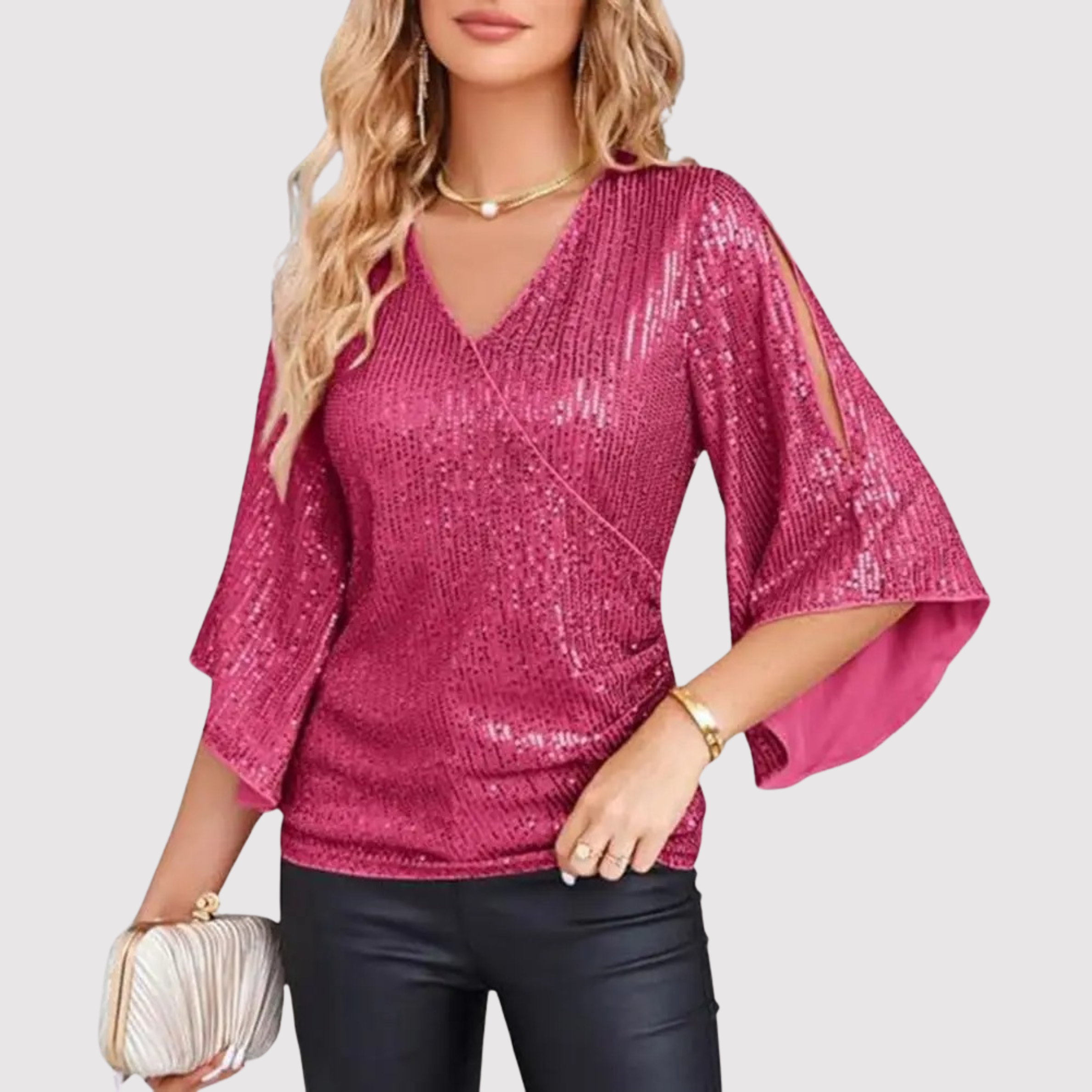 Susanne Sequined Top Couture Collection Exclusive Evening Wear
