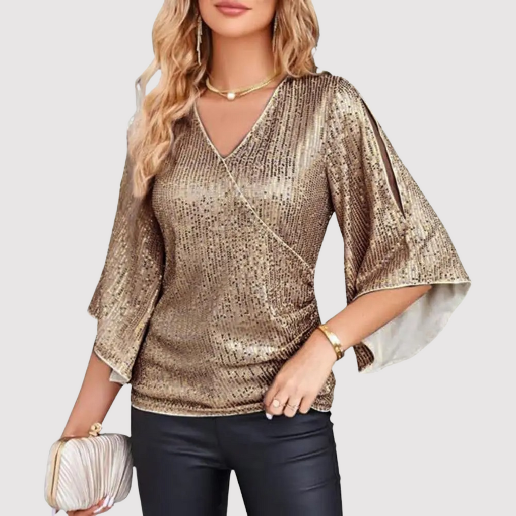 Susanne Sequined Top Couture Collection Exclusive Evening Wear