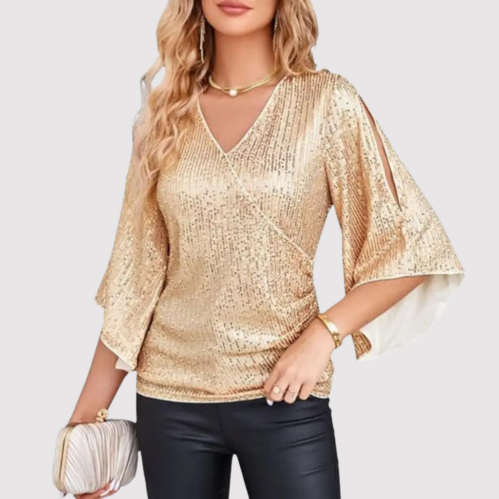 Susanne Sequined Top Couture Collection Exclusive Evening Wear