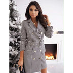 Crepe Luxe Blazer Dress For Women Limited Edition Elegant Collection
