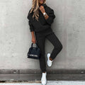 Womens Hoodie And Jogger Set Luxe Fleece Collection Exclusive Comfort