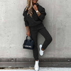 Womens Hoodie And Jogger Set Luxe Fleece Collection Exclusive Comfort