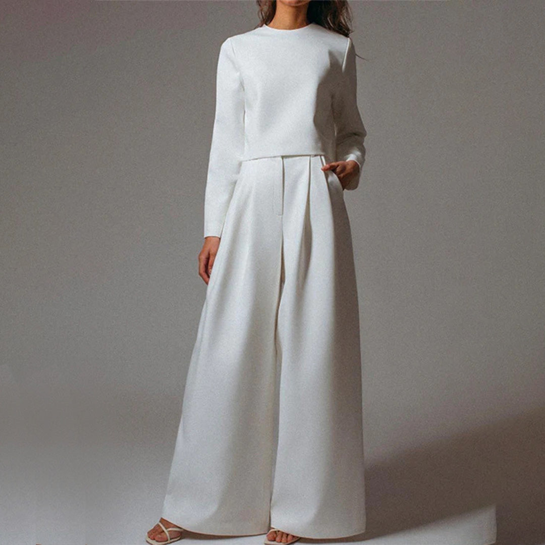 Karina Luxury Crepe Collection Limited Two Piece Palazzo Set For Women