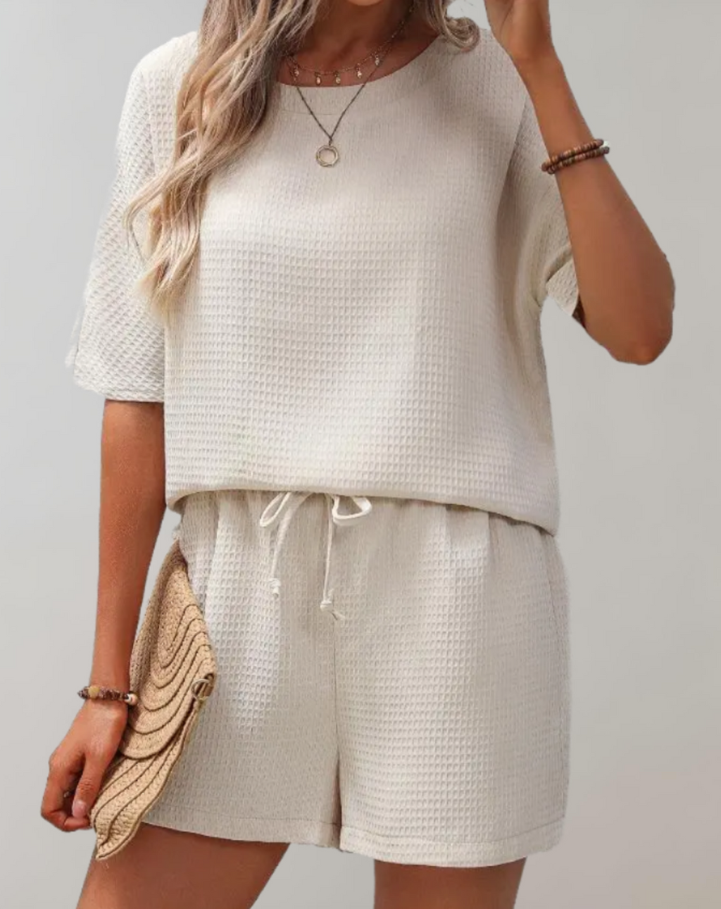Elise Luxe Collection Two-Piece Set Top And Loose Shorts, Exclusive
