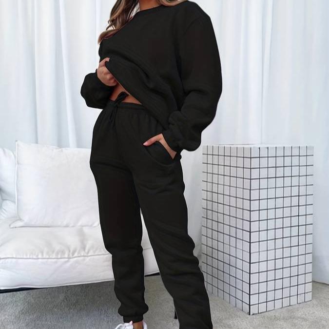 Luxe Knit Jumper And Jogger Set Exclusive Loungewear Collection