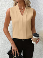 Silk Sleeveless Top Limited Edition Collection