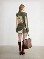 Art Gallery Collection Limited Floral Asymmetrical Mini Cocktail Dress