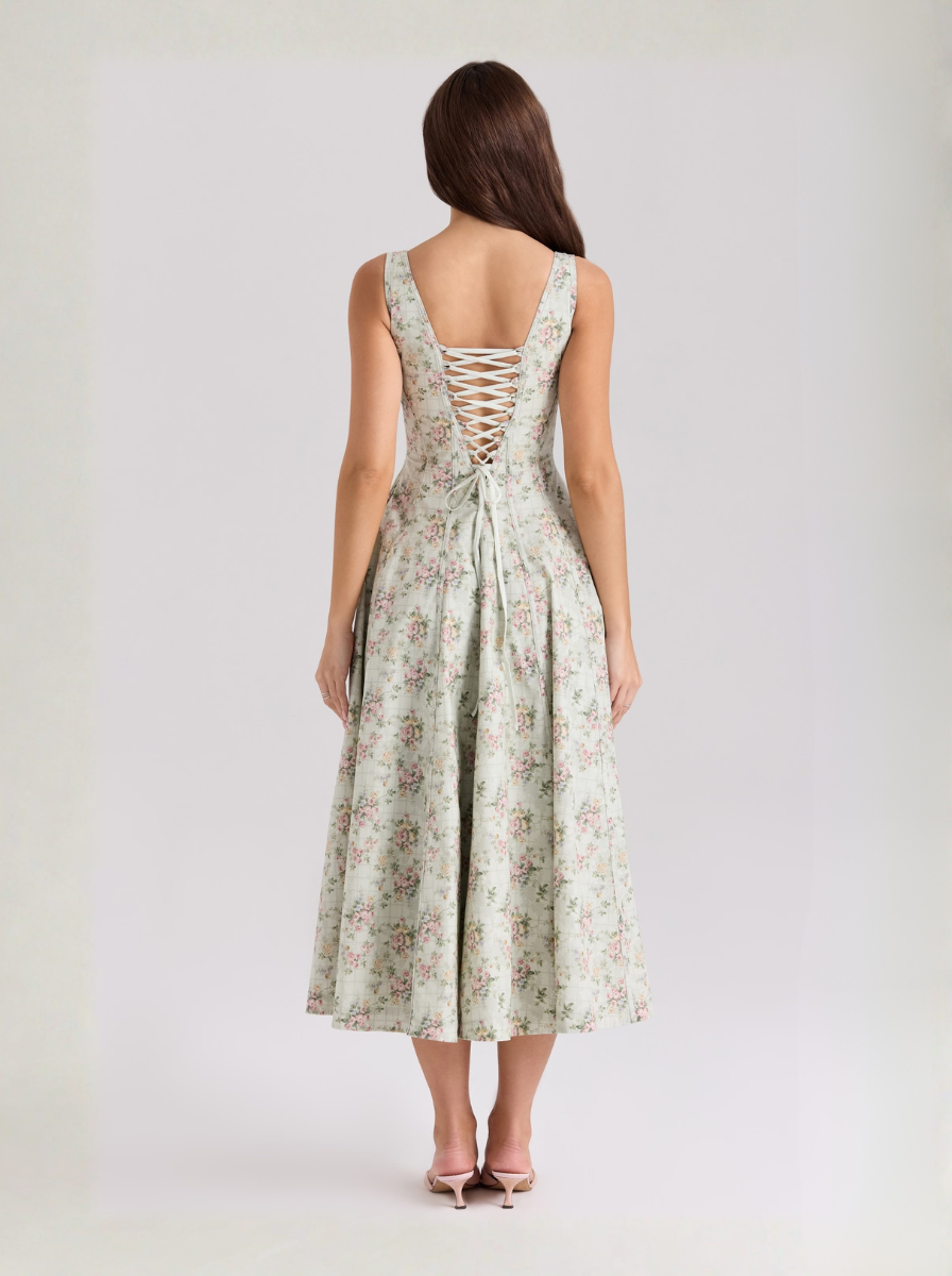 Floral Cocktail Midi Dress Heritage Collection Limited Edition