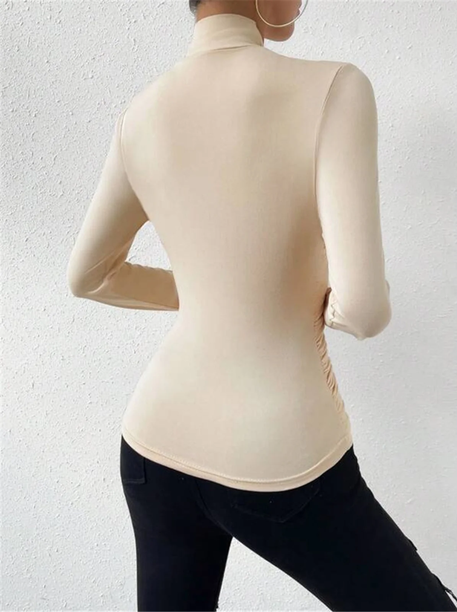 Silk Luxe Crossover Wrap Top For Women Exclusive Modern Collection