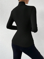 Silk Luxe Crossover Wrap Top For Women Exclusive Modern Collection