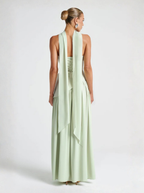 Mint Green Strapless Maxi Dress Prestige Collection Limited Edition