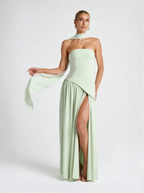 Mint Green Strapless Maxi Dress Prestige Collection Limited Edition