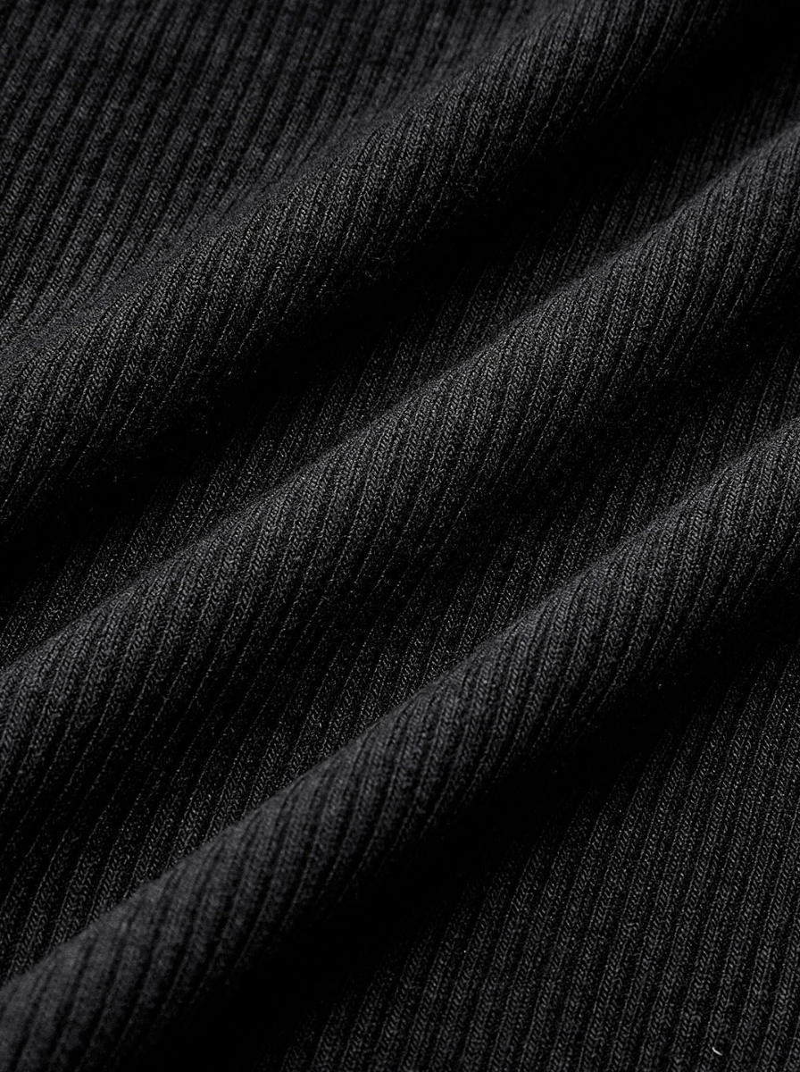Architecturally Ribbed Long Sleeve Top Transform Your Basics Collection Exclusive
