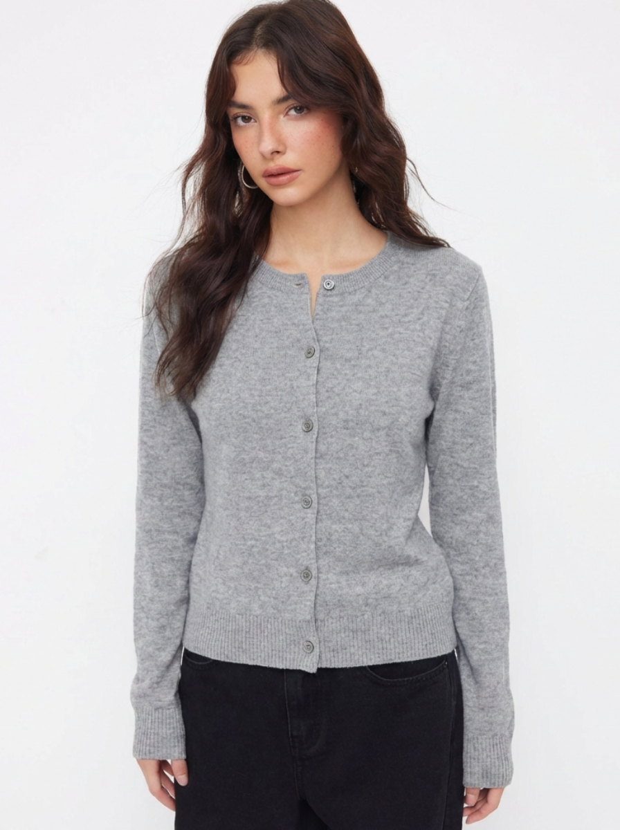 Cashmere Blend Button Cardigan Women Luxe Collection Exclusive