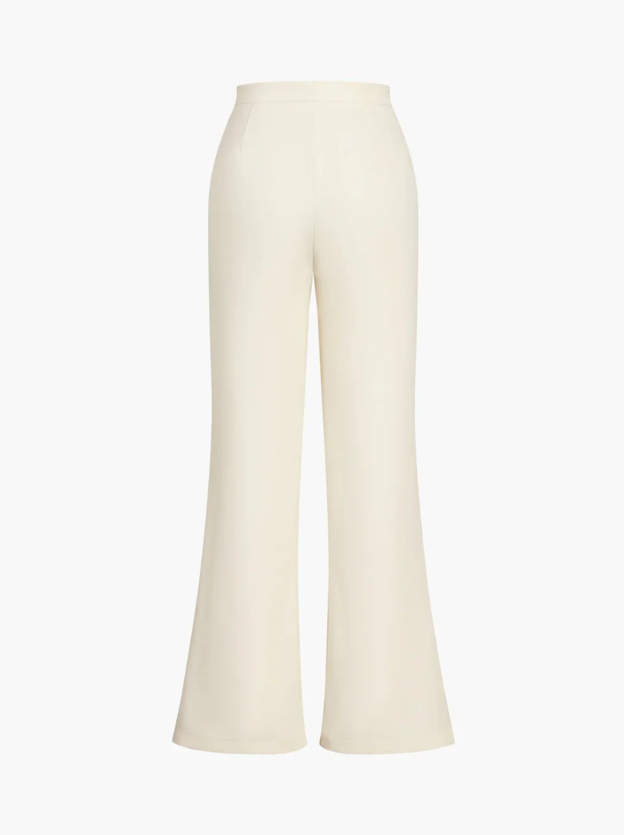 Two-Piece Strapless Tube Top And Wide-Leg Pants Set Couture Exclusive