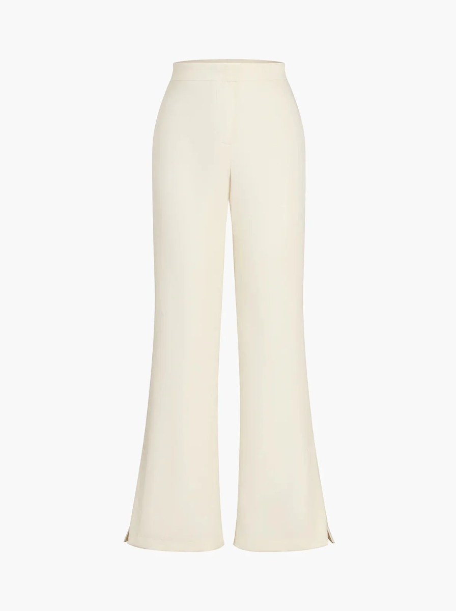 Two-Piece Strapless Tube Top And Wide-Leg Pants Set Couture Exclusive