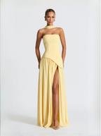 Tessa Strapless Maxi Dress Elegant Evening Collection Limited Edition