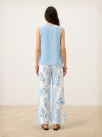 Two Piece Satin Set Luxe Satin Collection Sleeveless Shell Top Limited Edition