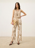 Two Piece Satin Set Luxe Satin Collection Sleeveless Shell Top Limited Edition
