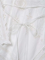 Halter Neck Top Broderie Anglaise Lace Artisan Crochet Limited Edition