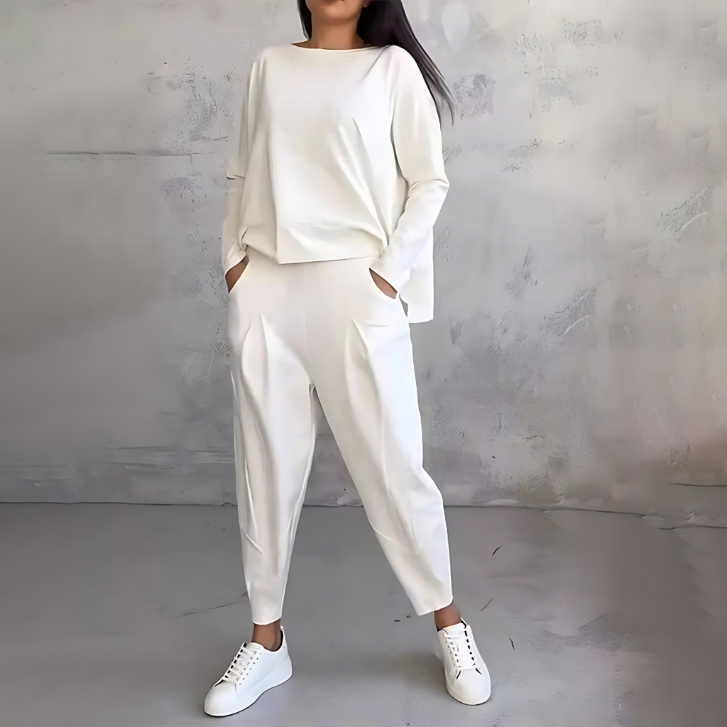 Mila Two Piece Premium Luxe Jersey Set Collection Limited Edition