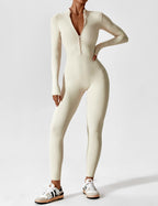 Willow Silk Crepe Long Sleeve Jumpsuit For Women Exclusive Edition