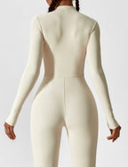 Willow Silk Crepe Long Sleeve Jumpsuit For Women Exclusive Edition