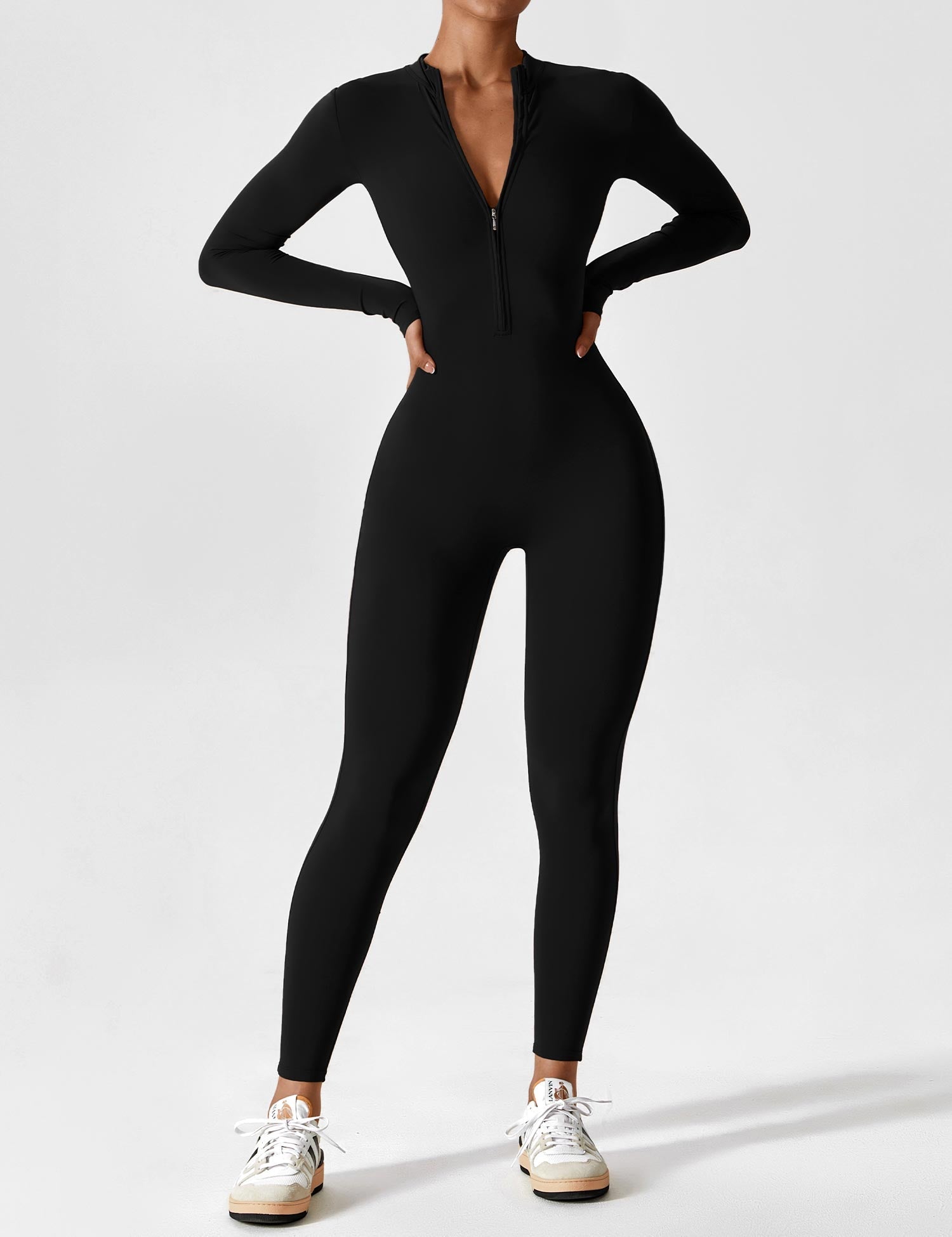 Willow Silk Crepe Long Sleeve Jumpsuit For Women Exclusive Edition