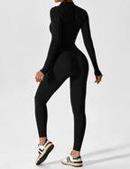 Willow Silk Crepe Long Sleeve Jumpsuit For Women Exclusive Edition