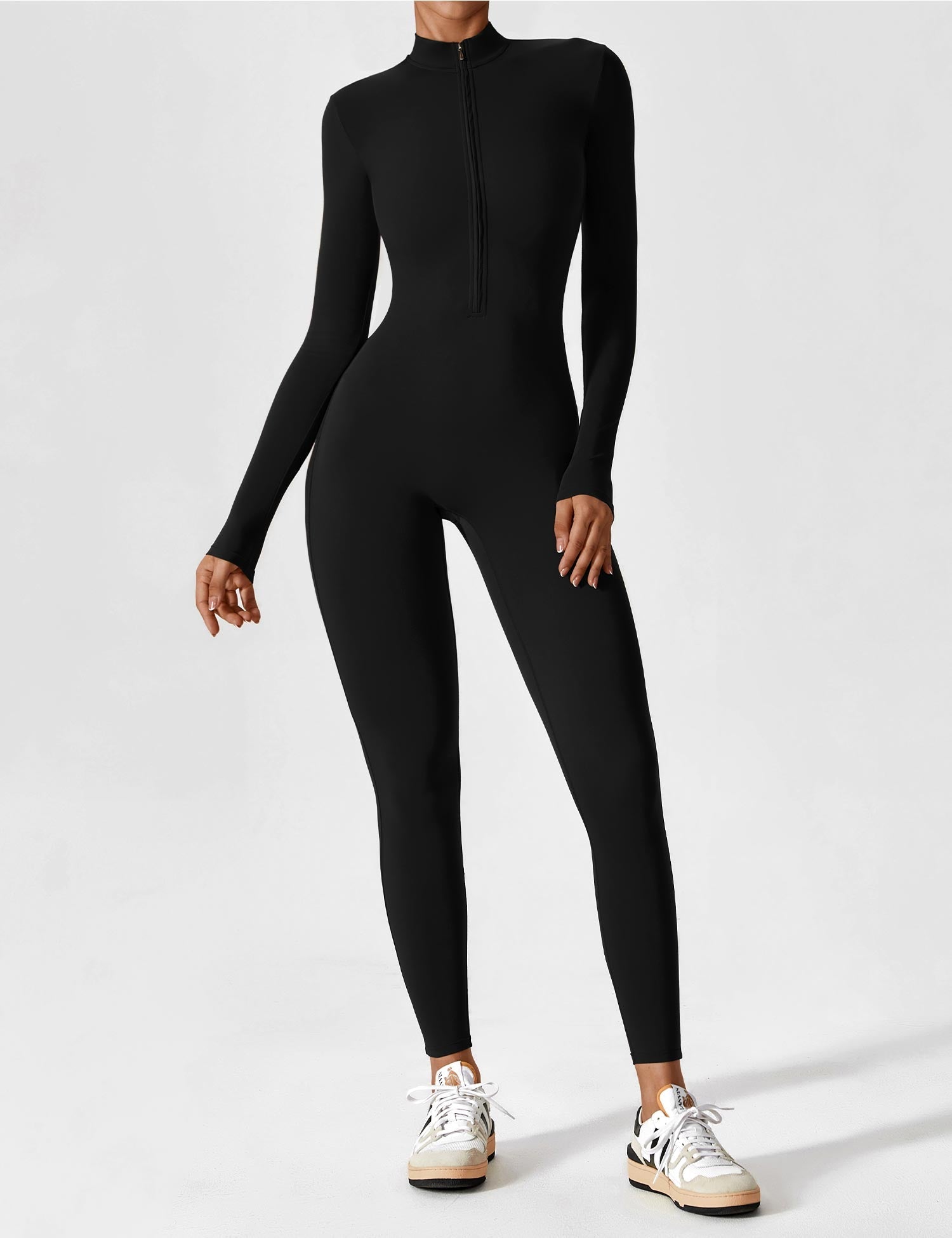 Willow Silk Crepe Long Sleeve Jumpsuit For Women Exclusive Edition