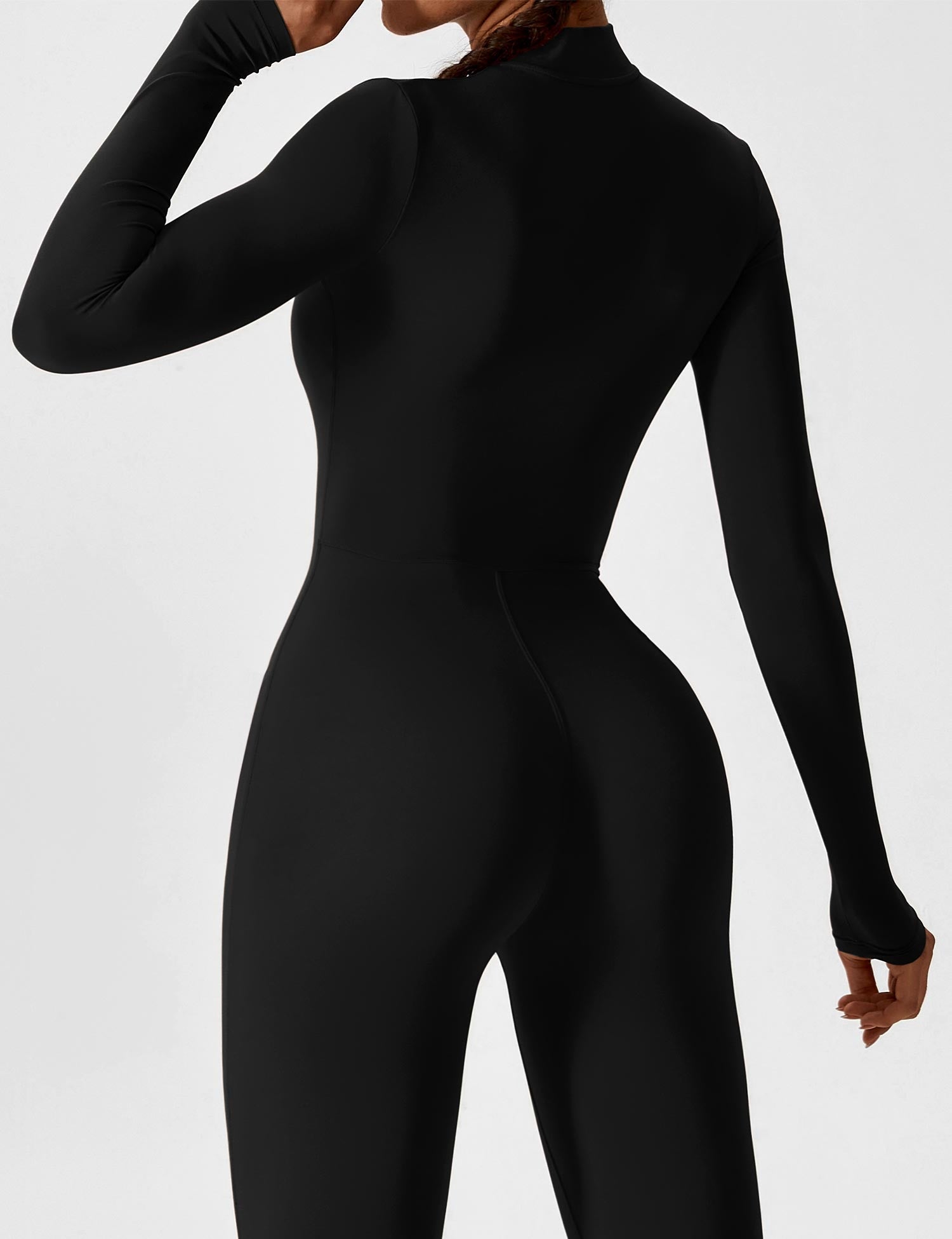 Willow Silk Crepe Long Sleeve Jumpsuit For Women Exclusive Edition