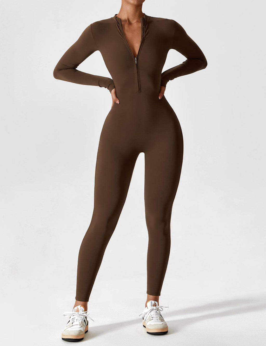 Willow Silk Crepe Long Sleeve Jumpsuit For Women Exclusive Edition