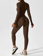 Willow Silk Crepe Long Sleeve Jumpsuit For Women Exclusive Edition
