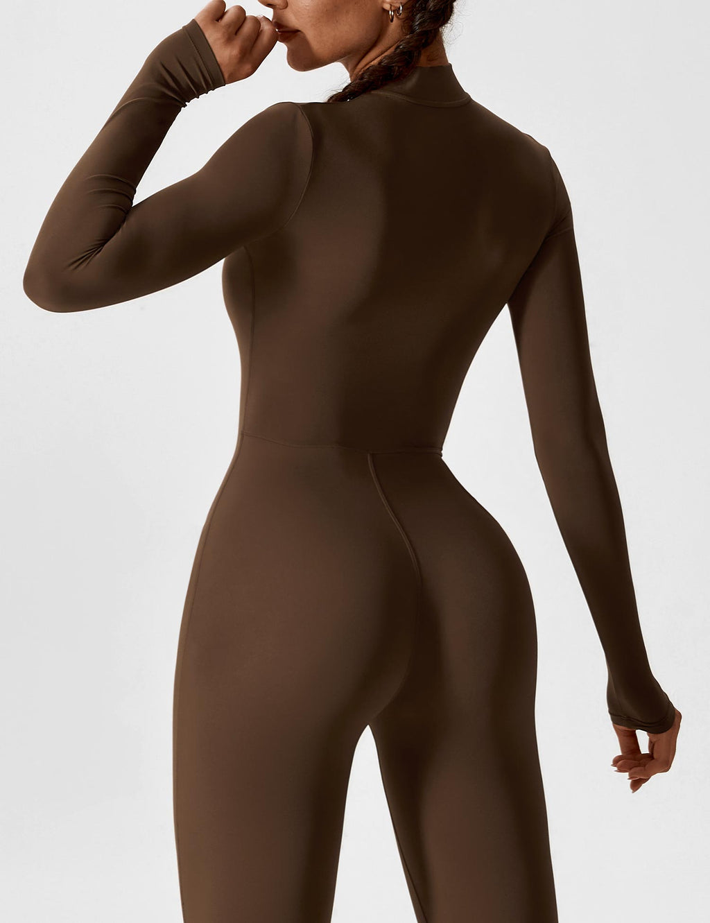 Willow Silk Crepe Long Sleeve Jumpsuit For Women Exclusive Edition