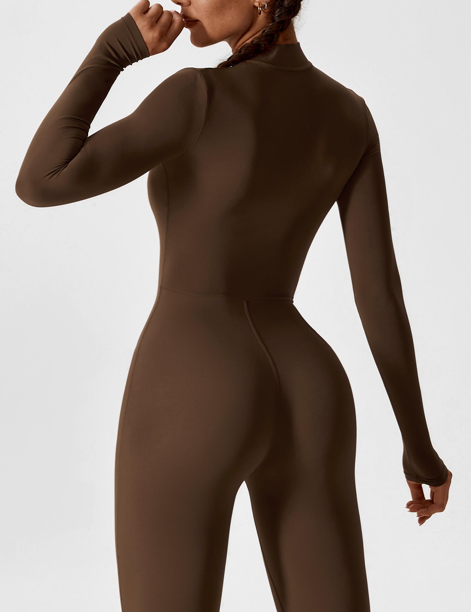 Willow Silk Crepe Long Sleeve Jumpsuit For Women Exclusive Edition